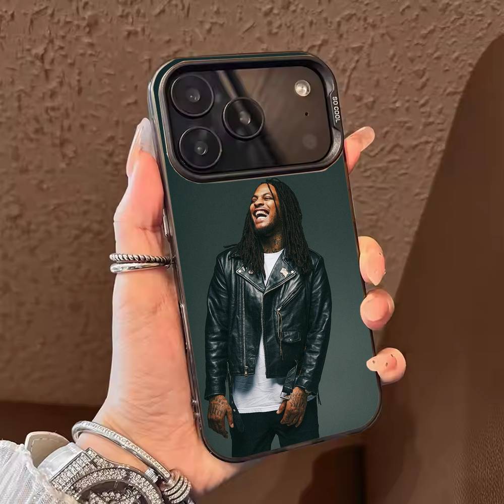 Rapper waka flocka flame   Phone Case For iPhone 17,16,15,14,13,12,11,Pro Max,Plus Candy Silver Cover