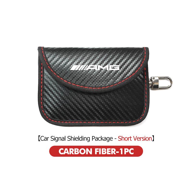 

GLC GLB Автомобильный RFID-блокиратор сигнала Защитный чехол для брелока Антиугонный кошелек для Mercedes Benz AMG W202 W212 W213 W220 W221 W222 C180 C2