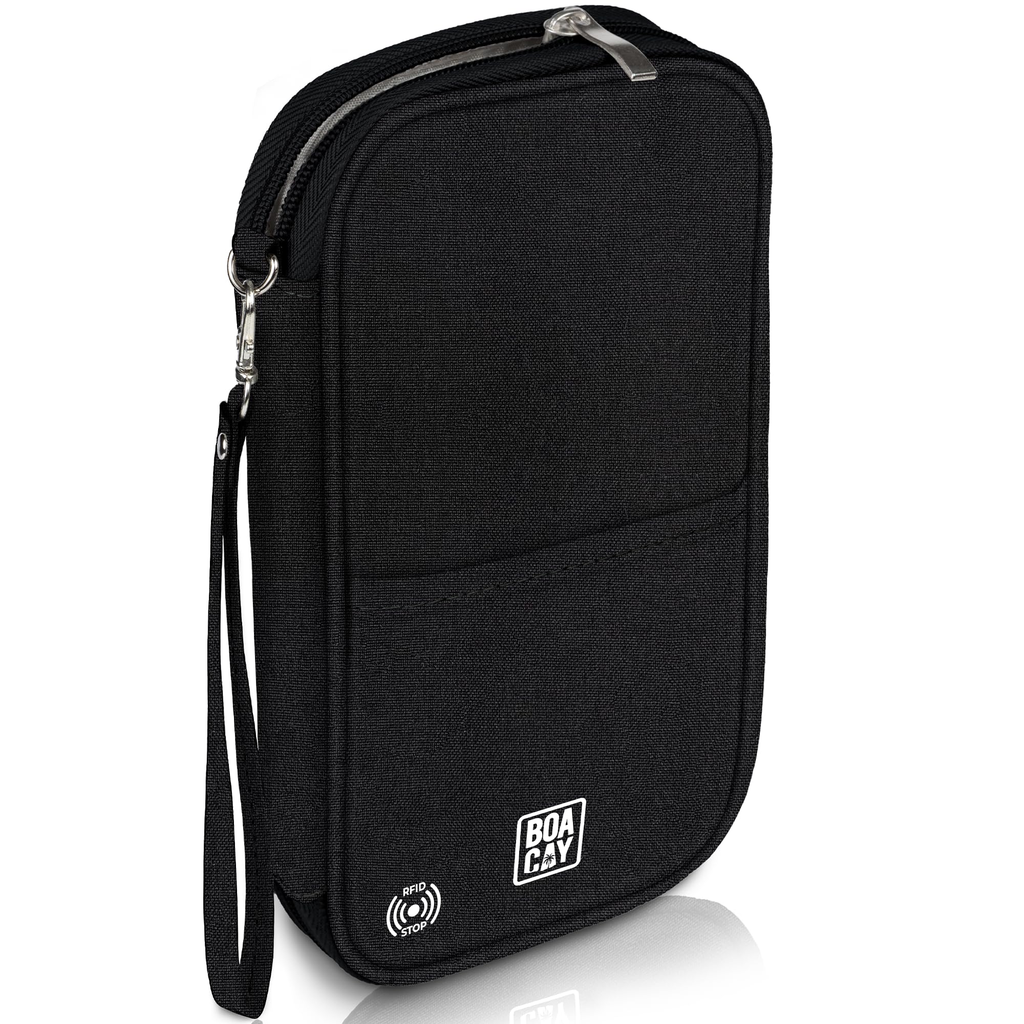 

RFID Кошелек для семейного паспорта и проездных документов для женщин, легко носить, водонепроницаемый чехол [BOACAY] Органайзер, Чехол, Мужской, Карты, Пропуска,