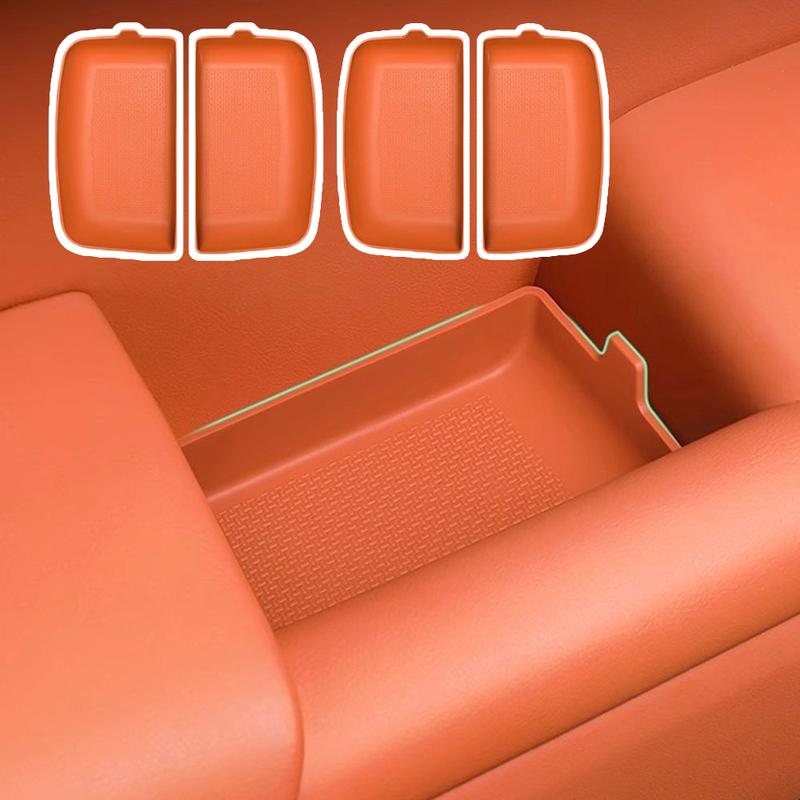 4x Car Handle Silicone Anti-Slip Pad Door Slot Storage Protect Mat Auto Accessories for Leading Ideal LiXiang L7 L8 L9 -2024