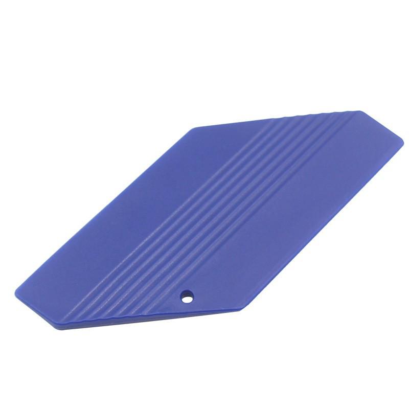 Automotive Square Flocking Plastic Scraper for Car Cover, Film Application, Seam Repair, and Glass Cleaning.