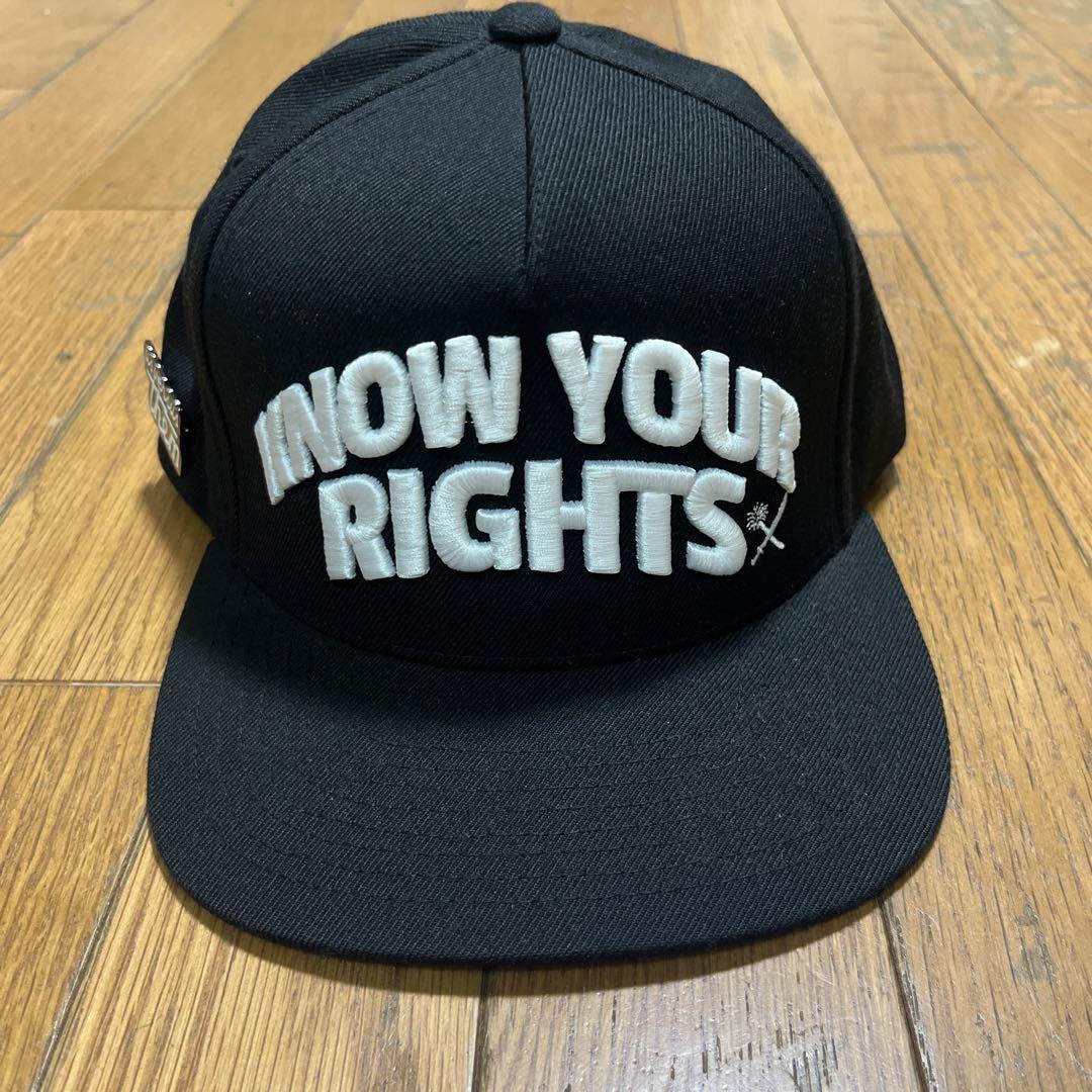 

[USED] KNOW YOUR RIGHTS Snapback Cap