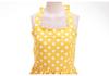Retro Hepburn Style Polka Dot Wide Hem Dress