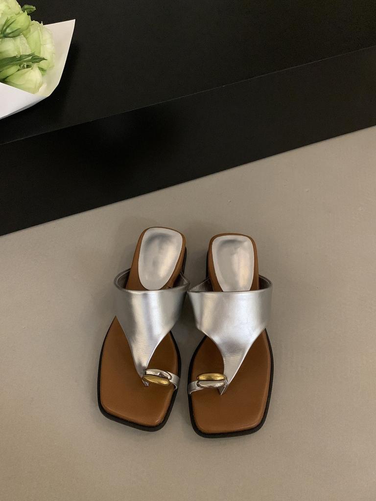 Wedge heel cover toe cool slippers women's shoes wear new platform holiday seaside beach sandals