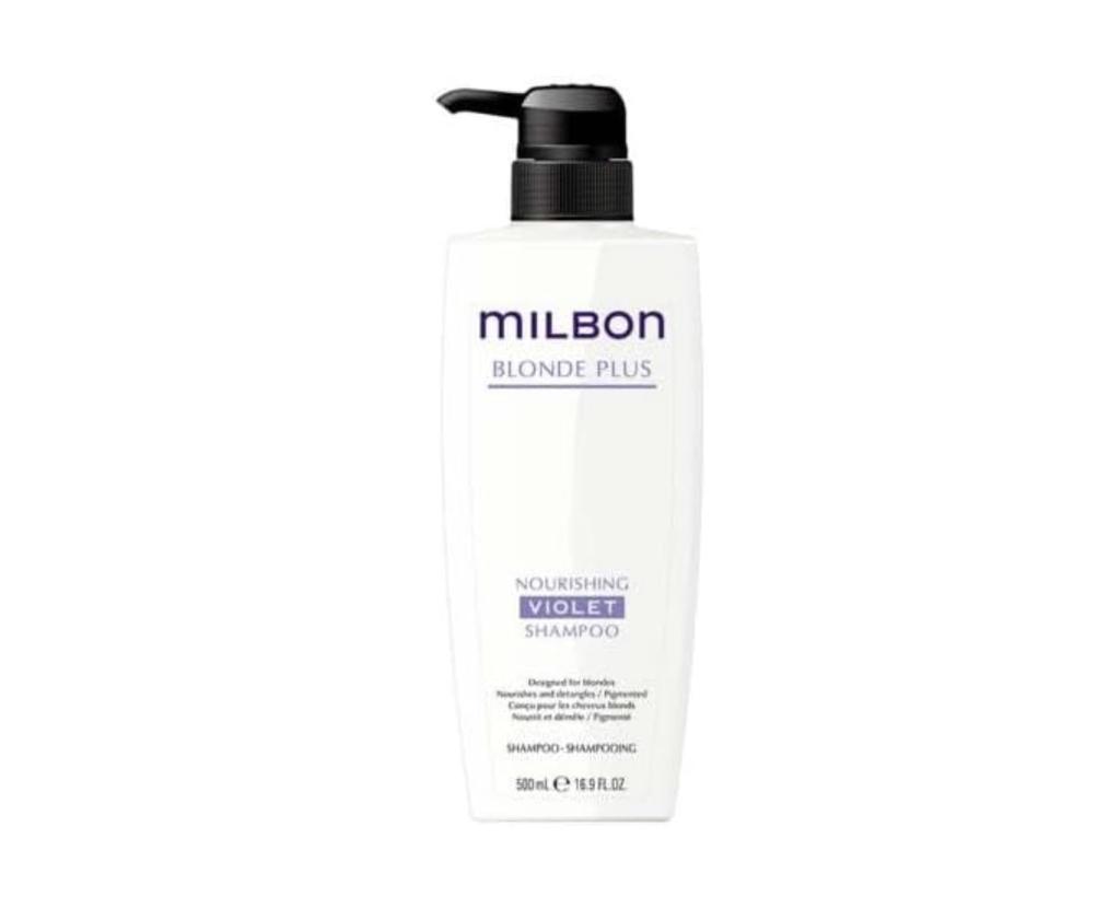 Milbon Nourishing Violet Shampoo 500ml Color Shampoo Global Milbon Blonde Plus Milbon LSC
