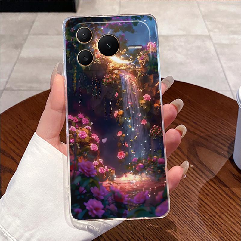 Cute Panda Cat Rabbit Pattern Phone Case For Honor Power2 Transparent TPU Silicone Shockproof Soft Casing For Honor Power2 Shell