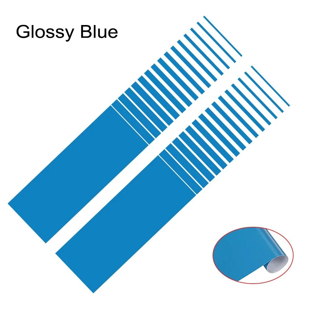 2Pcs Car Hood Bonnet Stripe Sticker Decor Decal Vinyl Film For MINI Cooper S One JCW F56 F55 F60 R56 R60 R61 Auto Accessories