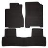 Dywaniki Samochodowe Gumowe Do: Honda CR-V IV SUV (2011-2018) - Czarne, Dopasowane