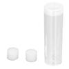 10pcs Round Coin Storage Tubes Plastic Screw On Lid Plastic Coin Tubes Clear Reusable Coin Collection Tubes Commemorative Coins