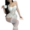 Man Desire Sexy Lingerie Lace Vest Mesh Uniform Pure Desire Sexy Nightclub Perspective Passion Suit Seduction 9230