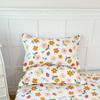 100% Cotton Pillowcase Customizable Flowers Cartoon Design Bedding Pillowcase Adult Bedroom Home Decor Custom Size Cushion Cover
