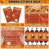 OHOME Thanksgiving Tablecloth - Thanksgiving Decorations - Friendsgiving Table Decor for Party Favors Essentials Backdrop Outdoor Indoor,52''x87'',2