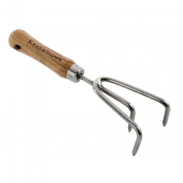 Kent & Stowe Stainless Steel Garden Life Hand Cultivator, Fsc