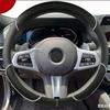 Hand Sewing Car Steering Wheel Cover For Bmw M Sport G Series Black Openwork Leather Protect Sheath Accessories