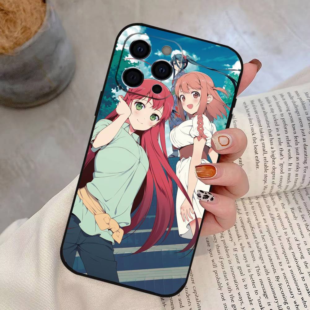 

The Devil is a Part-Timer_ Phone Case For iPhone 17,16,15,14,13,12,11 Plus,Pro Max,XS,Soft Silicone Black Cover iPhone17