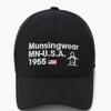 MunSingwear Men S Signature Ball Cap Black Mr121mcp11