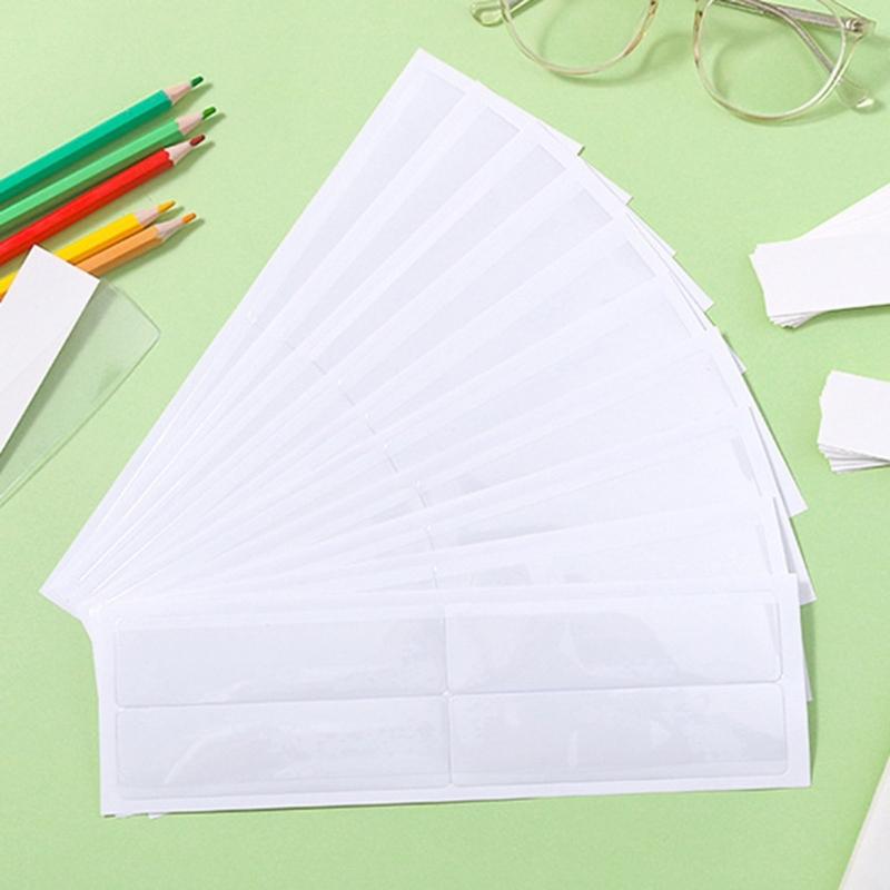 Clear Adhesive Label Pockets With Strong Stick Backing Label Bags For Home And Office Use Sticker Pockets