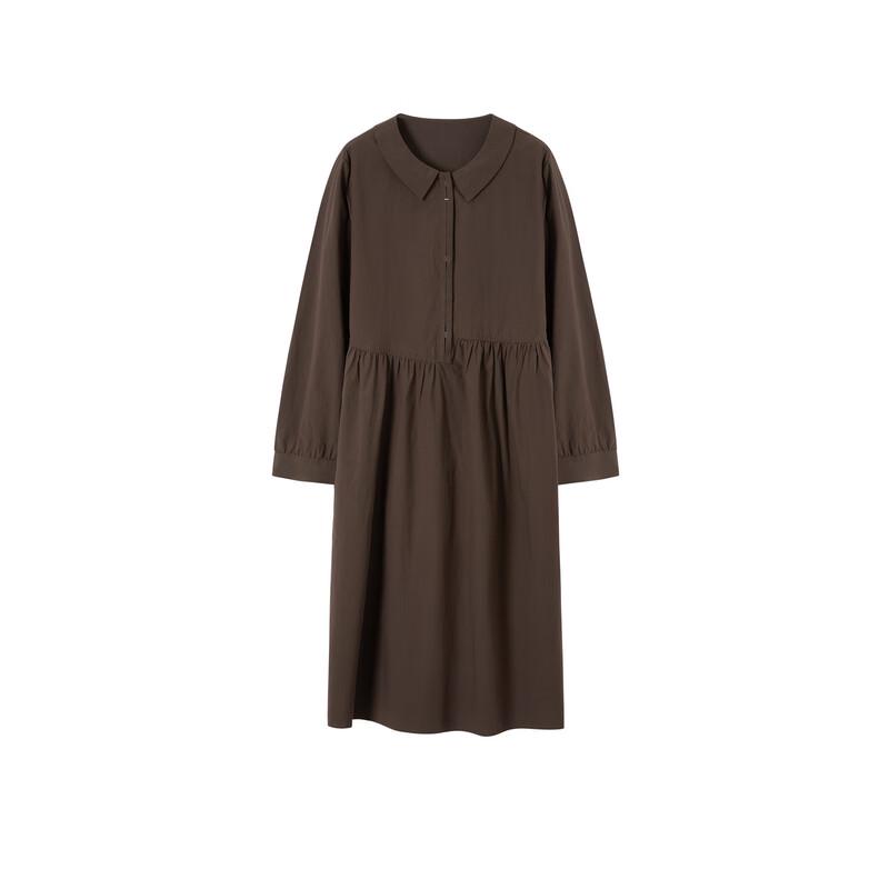 

Elva Island Women s Autumn Long Sleeve A-line Dress S