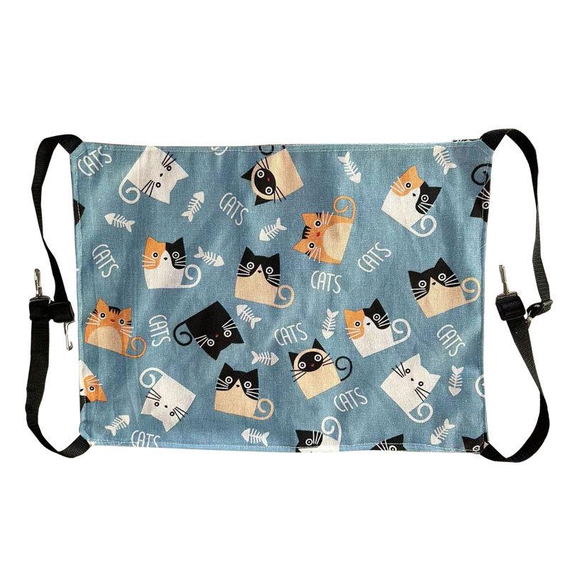 Kitten Cage Hammock - Hanging Cat Pad with Hooks