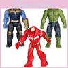Avengers Titan Hero Series 12" Thanos Iron Spiderman Hulk Thor Action Figures For Collectors