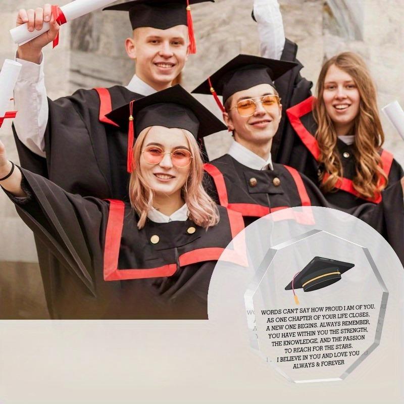 Graduation Gifts - Academic Decoration with Graduation Cap, Inspirational Keepsake for College, High School, Middle School - No Electricity Needed -