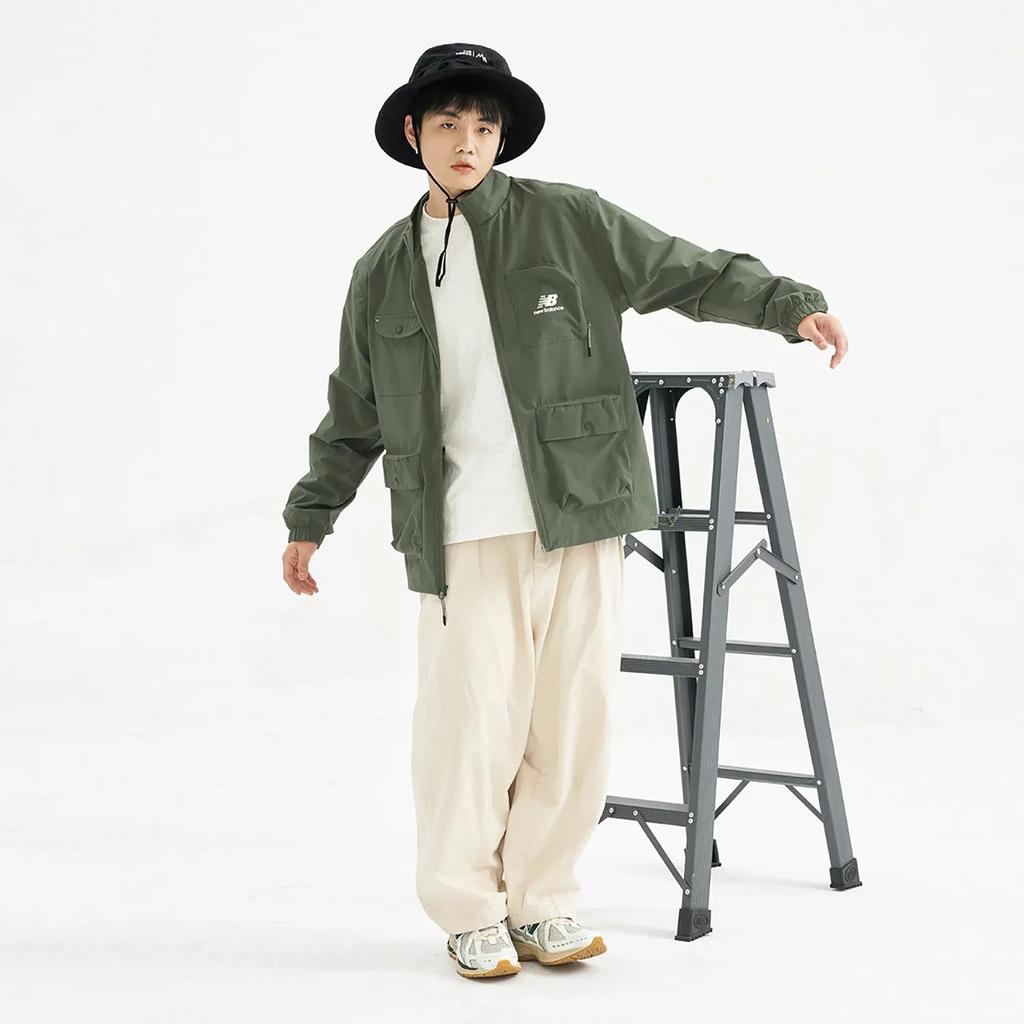 New Balance Jackets Coats Men's Green (Unisex) Jackets AMJ31322 DON
