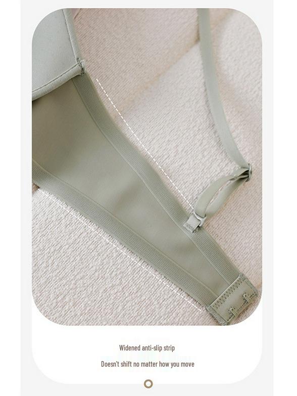 Palm You Bezszwowy Biustonosz Push-Up na Cienkich Ramiączkach dla Małych Biustów - Bezfiszbinowy, Niewidoczny Krój