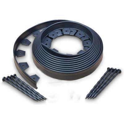Plastic Lawn Landscape Edging Kit Detachable 5M Replacement Trimmable Outdoor Park Garden Tree Landscaping Border