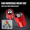4PCS Car Wheel Valve Caps Auto Dustproof Tire Stem Air Covers For Volkswagen Motion MTM POLO GTI Blue Caddy Scirocco Golf Beetle V1