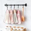 1 Pack Coral Fleece Bathroom Amenities Soft Hand Towels Absorbent Cloth Dish Cloth Hanging Cloth Kitchen Convenient Accessories LS