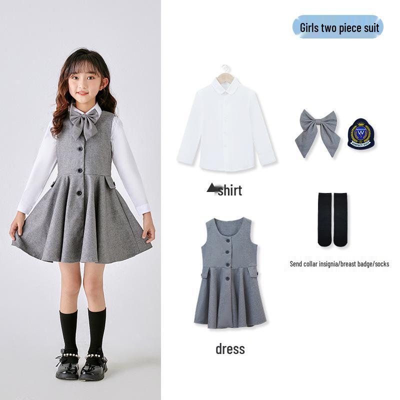 

Детская спортивная одежда в британском стиле, школьная форма для детского сада и начальной школы 140 cm