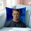 Wrestler JJohn Cena  Pillow Case Square DoubleSided Sofa Cushion Cover Bedroom Bedside Pillow