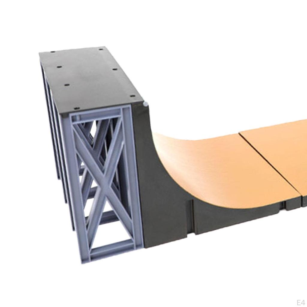 5 Pieces Fingerboard Skate Ramps, Early Educational Party Favors, Ramp Finger Set