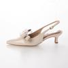IVE Women's IVE Pumps with 2-Way Removable Ribbon Back Strap, Size 23.5 Cm