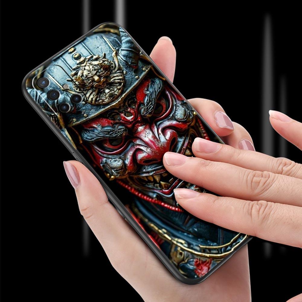 Phone Case For OnePlus 15 13 12 11 10 9 8 7T Pro 13T 13R 12R 10R 9RT 8T Nord 2T CE 2 3 5G Lite Cover Japan Ghost Face Samurai