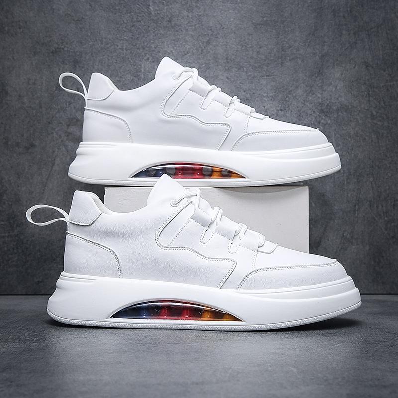Men's Board Shoes Trendy Fashion Men's Shoes Little White Shoes Spring and Summer New Air Cushion Soft Sole Wenzhou Shoes Live Broadcast