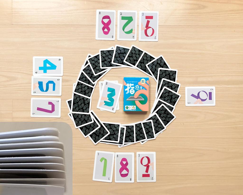 Finger Sensory Card 3rd Sensory Game with 9 Different Winner of the Kids Design Award of Trade and Industry Winner of Good Toy 2023 Game, Edition,