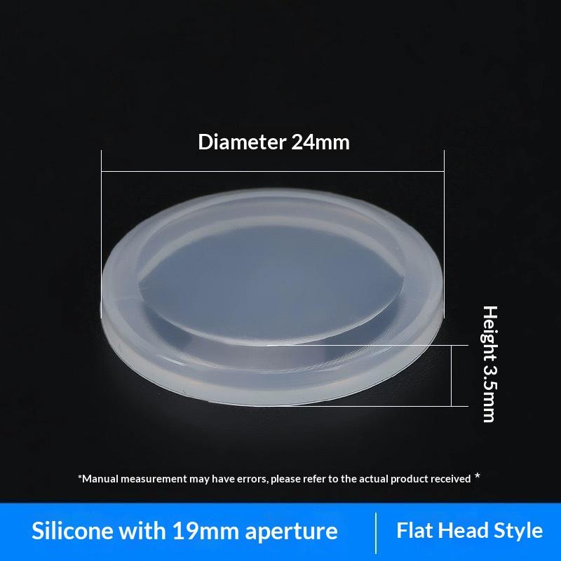Flachkopftaster Schutzabdeckung 16/19/22mm Transparent Staubdicht