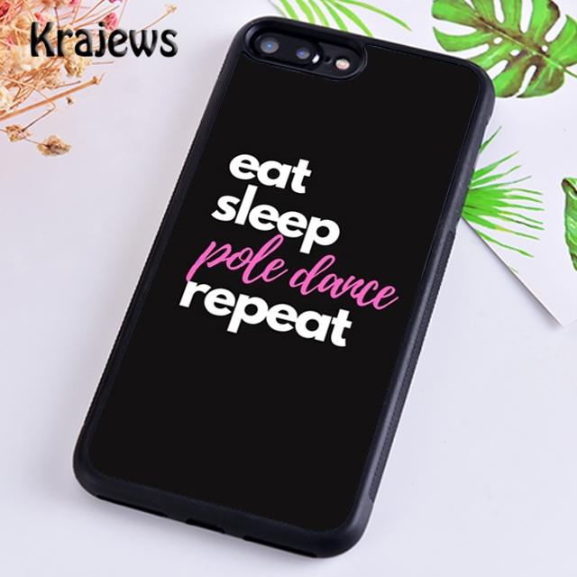Krajews Pole Dance Tanzen Fitness Handyhülle Cover Für iPhone 14 5s 6s 7 8 plus X XR XS 11 12 13 pro max Samsung S21 S22 ultra