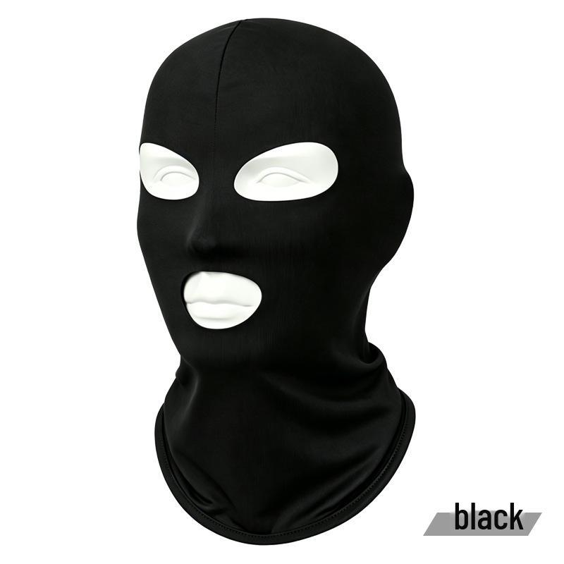 Sun Protection Ice Silk Cycling Mask - Breathable, Dustproof, Windproof, Quick-Drying Headwear for Men and Women