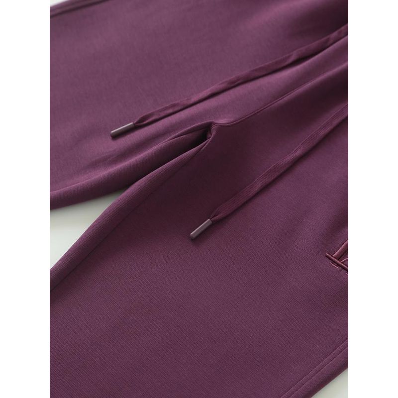 2025 New Sweat pants Women Spring and Autumn Purple Women Loose Ankle-tied Sweatpants Spring Casual High Waist Thin Pants