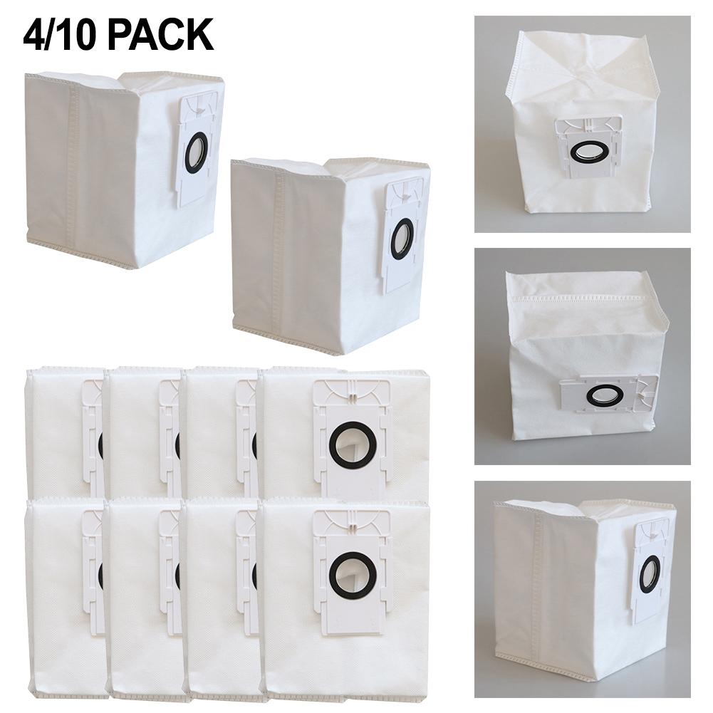 Robot Vacuum Cleaner Bag Set Compatible with For Tapo RV30 Plus RV10 Plus and RVA200 4L Capacity for Clean Homes