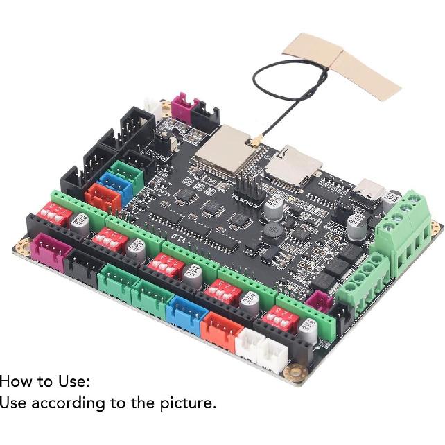 TinyBee V1.0 ESP32 3D Printer Control Board Wide Compatibility Good Performance Premium Design Large Memory Easy Installation with Marlin2.0 Support