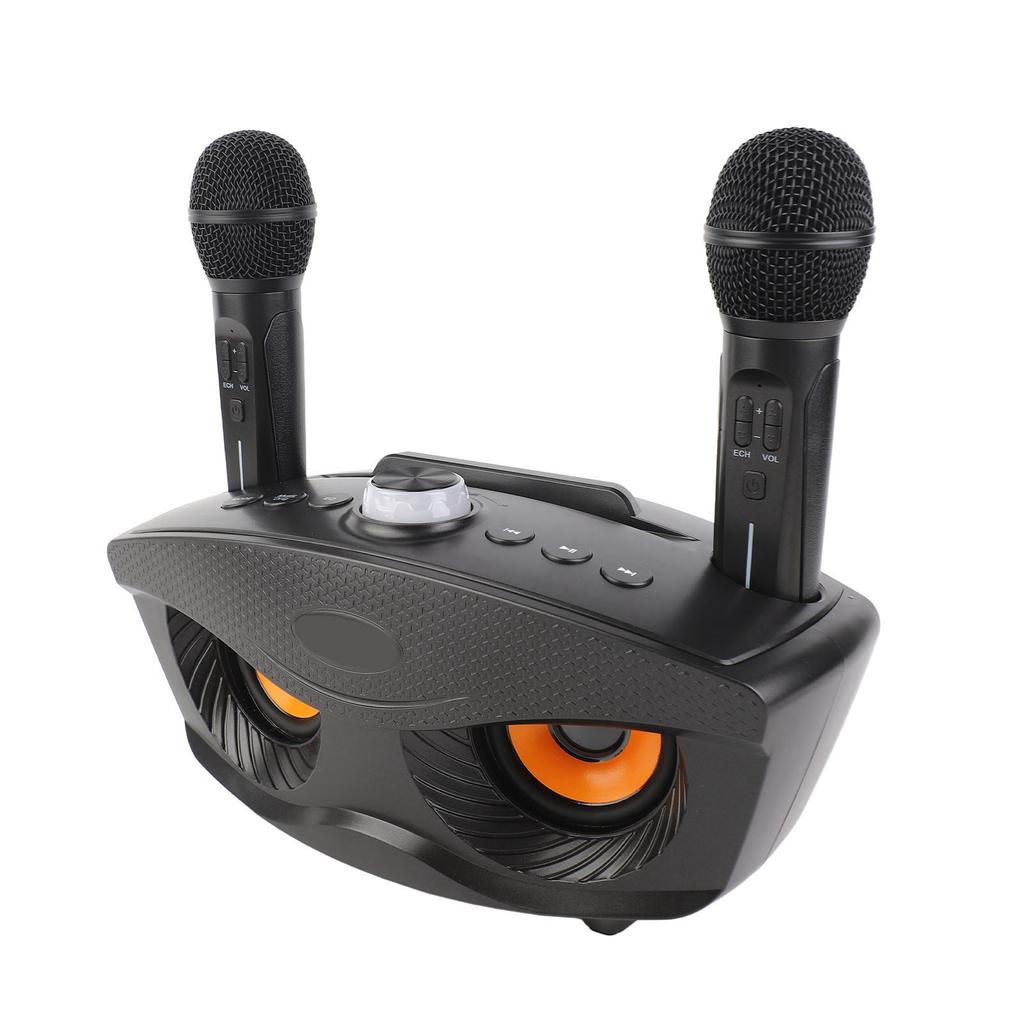 Wireless Microphone System Dual Professional Home KTV Innovative Owl Wireless Karaoke Mic System