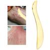 Herramienta Gua Sha de Latón Masaje Fascial Acupuntos Alivio Dolor Muscular Tabla de Raspado Masajeador