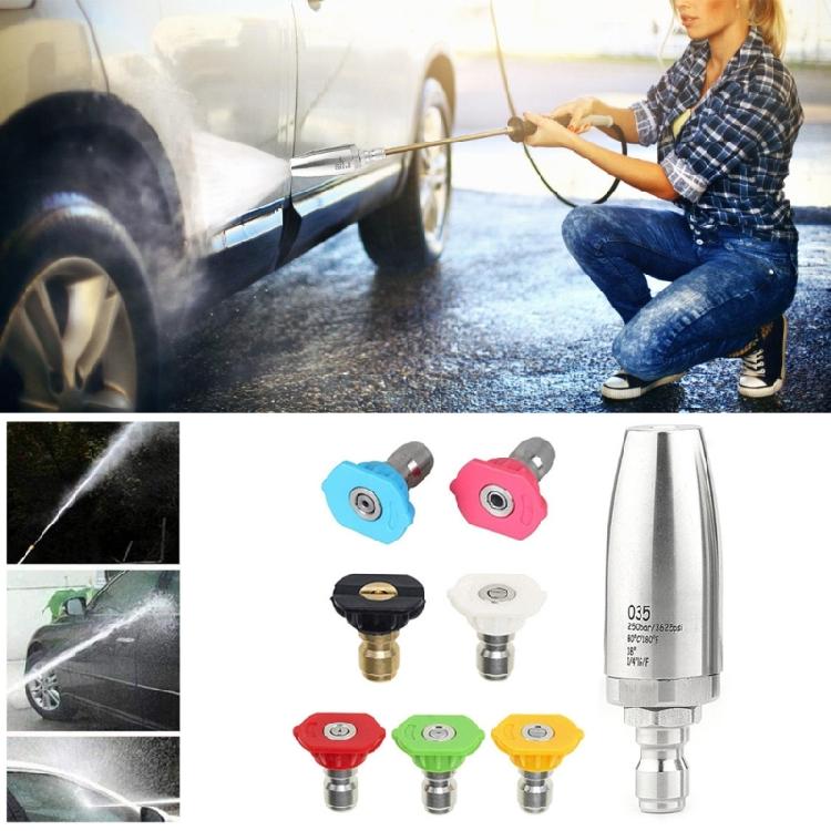 High Efficiency Pressure Washer Sprayer Nozzle for Removing Dirt Grime With Ease Outdoor Furniture Cleaning Various Uses
