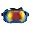 Dog Sunglasses Windproof UV Proof PC TPU with Adjustable Strap Pet Goggles for Outdoor Skiing Blue