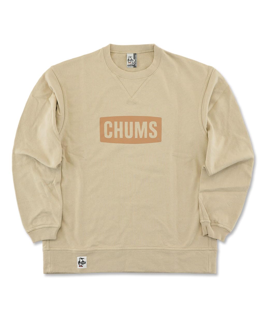 

Sweatshirt Logo Crew Top LP Greige x Brown [Chums] Men s