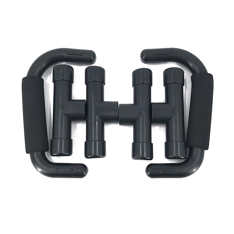 U-Shaped Push-Up Stands For Family Fitness Muscle Training And Fitness Equipment (1 Pair) - Sponge Handle Fitness Tool