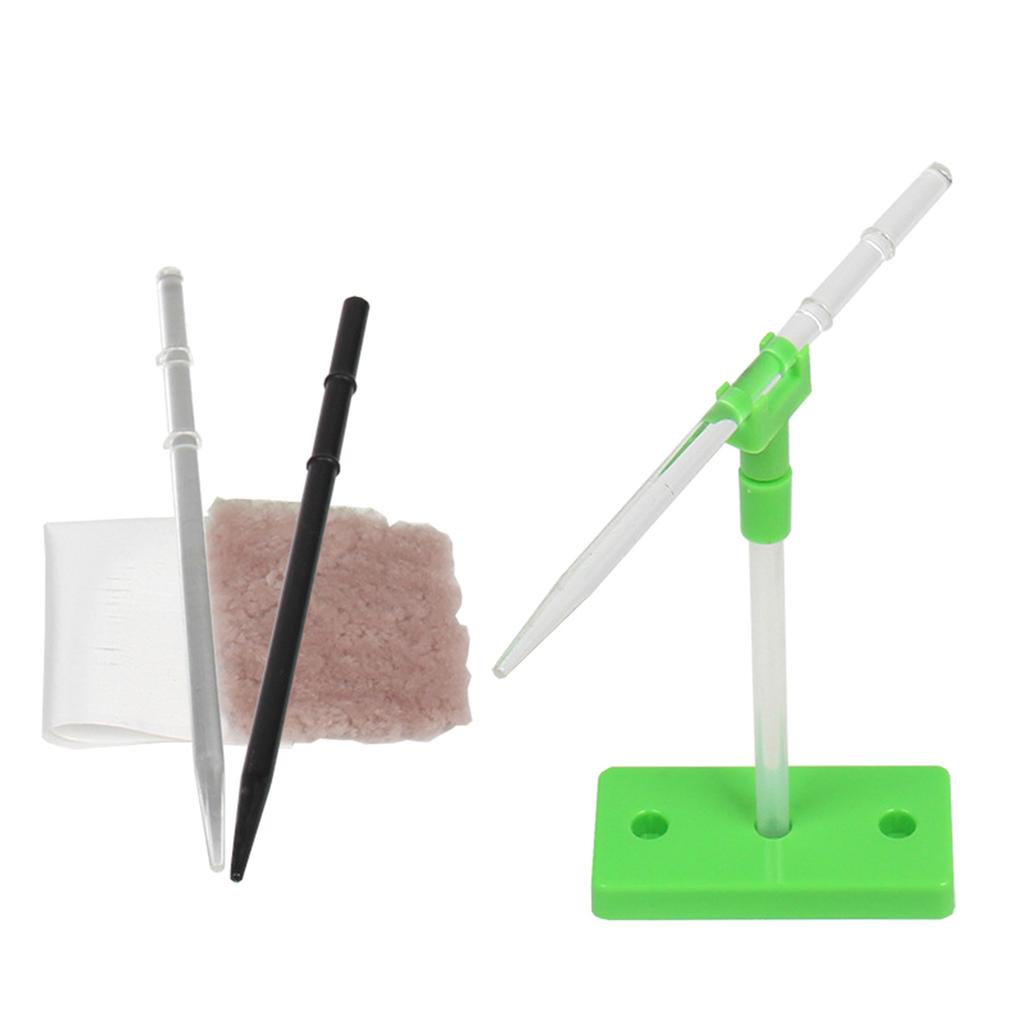 Friction Electrification Experiment Set Scientific Experiments Teaching Aid Electrostatic Friction Rod Kits Stem Toy